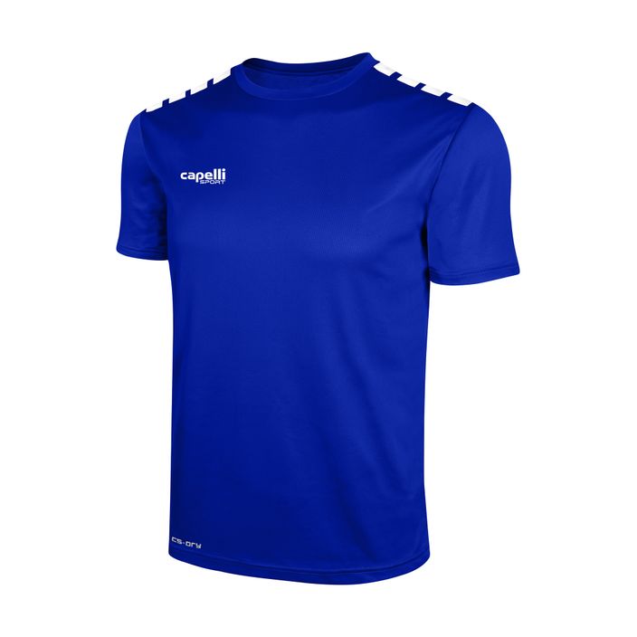 Чоловіча футбольна футболка Cappelli Cs One Adult Jersey SS королівський синій/білий 2