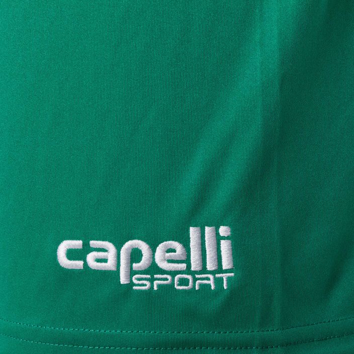 Дитячі футбольні шорти Capelli Sport Cs One Adult Match зелені/білі 3