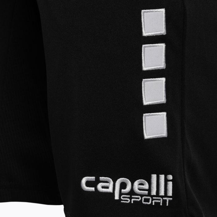 Футбольні шорти Capelli Uptown Youth Training чорно-білі 3