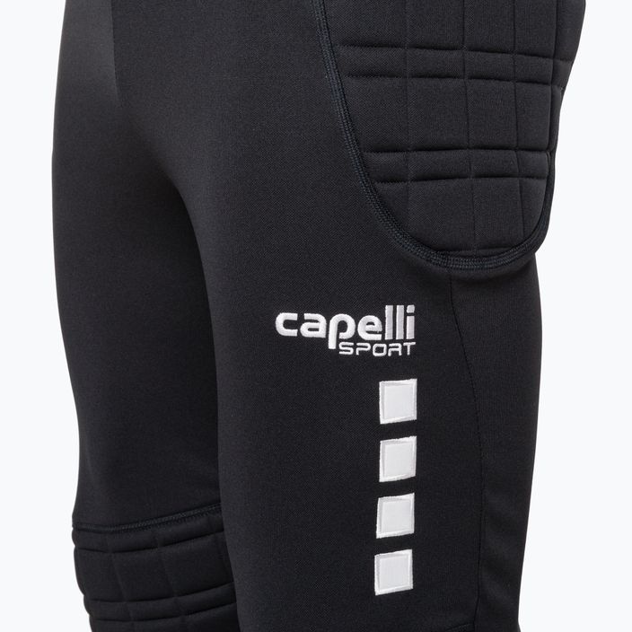 Чоловічі воротарські штани Capelli Basics I для дорослих чорно-білі 2