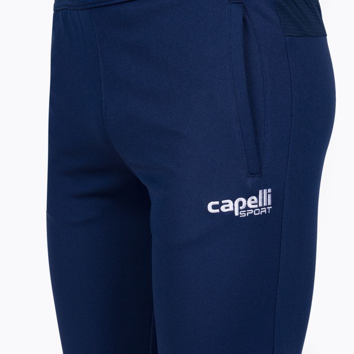Дитячі футбольні штани Capelli Basic I Youth Training темно-сині/білі 3