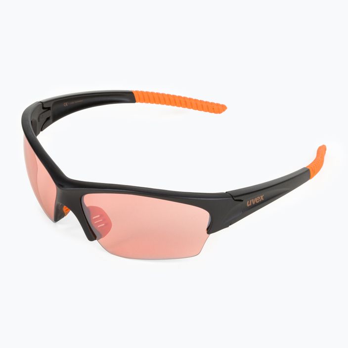 Окуляри велосипедні UVEX Sunsation black mat orange/litemirror orange 53/0/606/2212 5