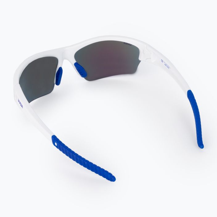 Окуляри велосипедні UVEX Sunsation white blue/mirror blue 53/0/606/8416 2