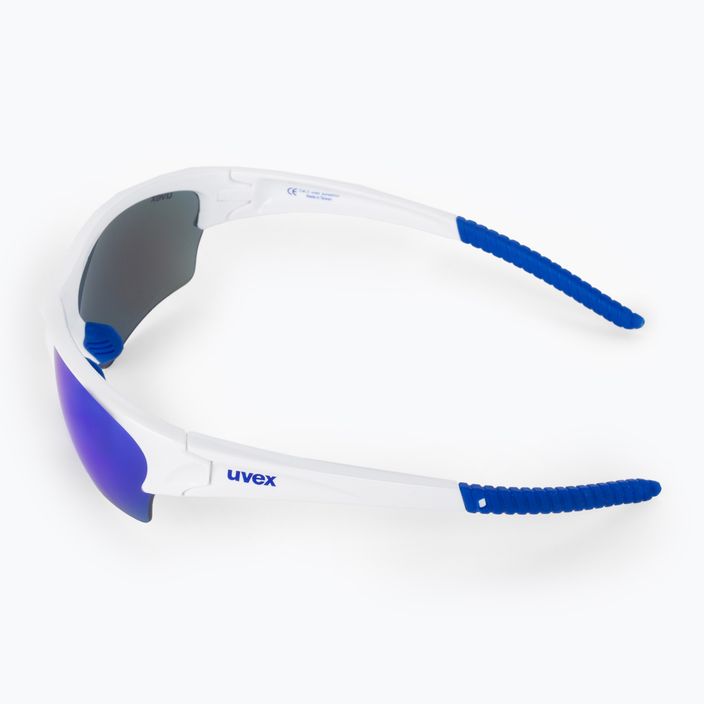 Окуляри велосипедні UVEX Sunsation white blue/mirror blue 53/0/606/8416 4