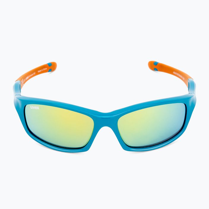 Сонцезахисні окуляри дитячі UVEX Sportstyle blue orange/mirror pink 507 53/3/866/4316 3