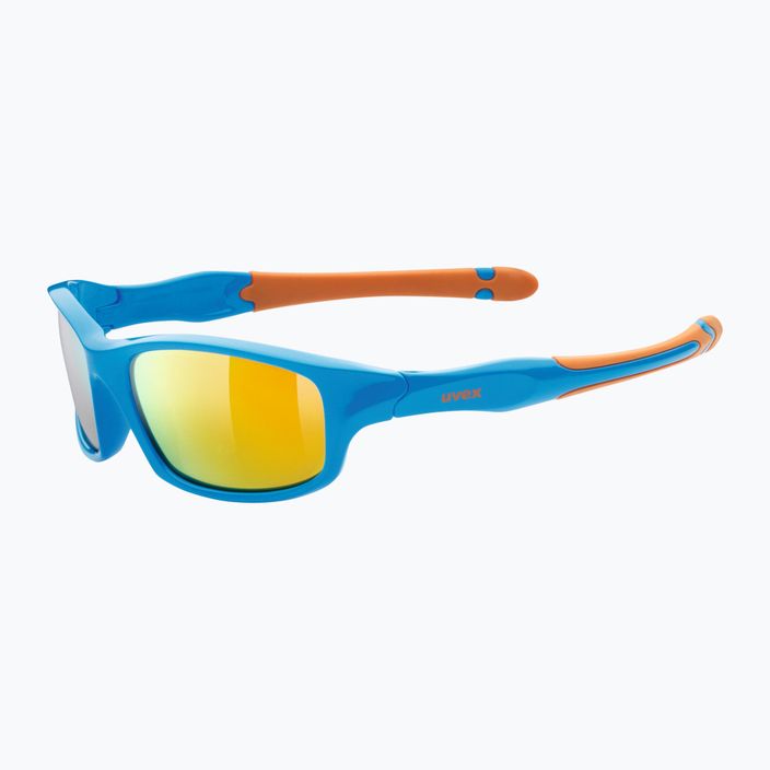 Сонцезахисні окуляри дитячі UVEX Sportstyle blue orange/mirror pink 507 53/3/866/4316 5