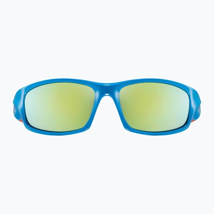 Сонцезахисні окуляри дитячі UVEX Sportstyle blue orange/mirror pink 507 53/3/866/4316 6