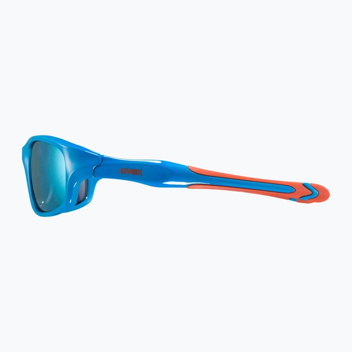 Сонцезахисні окуляри дитячі UVEX Sportstyle blue orange/mirror pink 507 53/3/866/4316 7