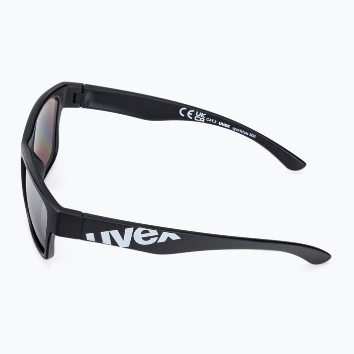 Сонцезахисні окуляри дитячі UVEX Sportstyle 508 black mat/litemirror silver 53/3/895/2216 4