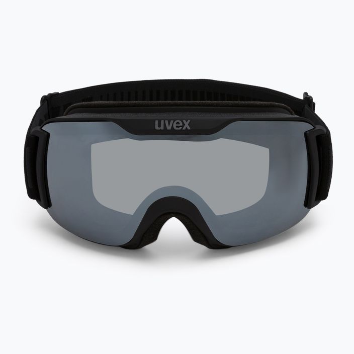 Маска лижна UVEX Downhill 2000 S LM black mat/mirror silver/clear 55/0/438/2026 2