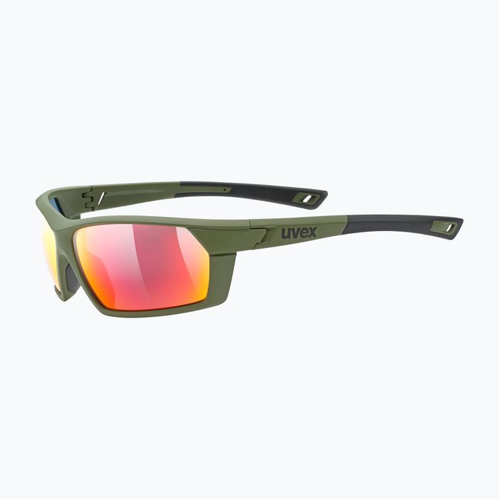 Сонцезахисні окуляри UVEX Sportstyle 225 olive green mat/mirror silver 53/2/025/7716 5