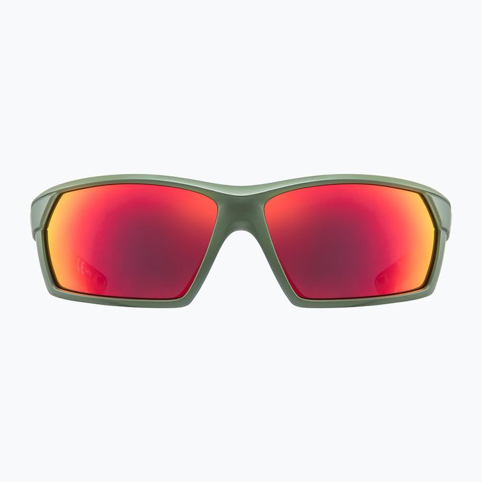 Сонцезахисні окуляри UVEX Sportstyle 225 olive green mat/mirror silver 53/2/025/7716 6