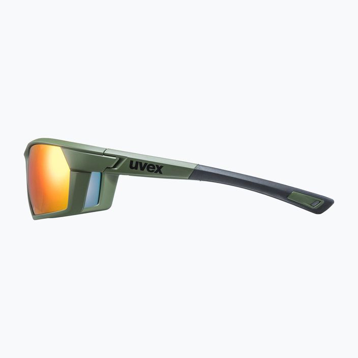 Сонцезахисні окуляри UVEX Sportstyle 225 olive green mat/mirror silver 53/2/025/7716 7