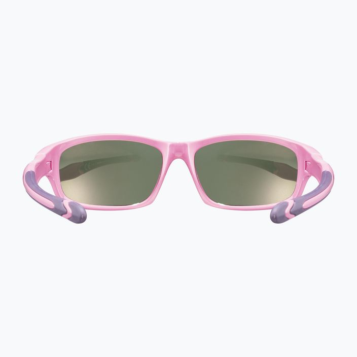 Сонцезахисні окуляри дитячі UVEX Sportstyle 507 pink purple/mirror pink 53/3/866/6616 9