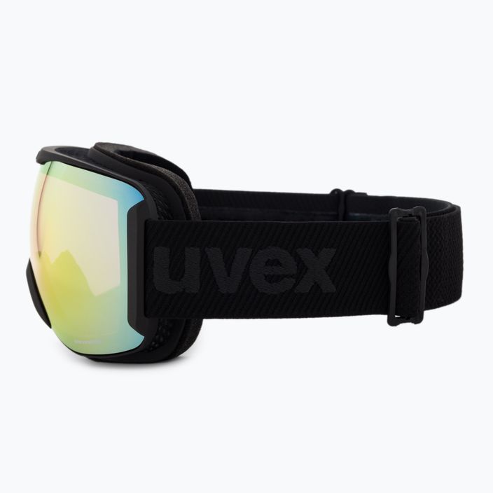 Маска лижна UVEX Downhill 2100 V black mat/mirror rainbow variomatic/clear 55/0/391/2030 4