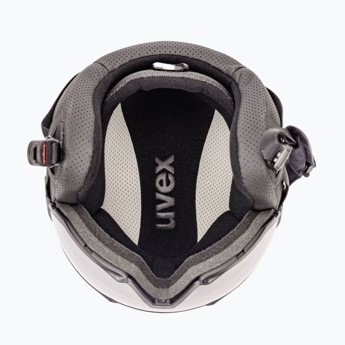 Шолом лижний UVEX Instinct visor білий 56/6/260/50 5