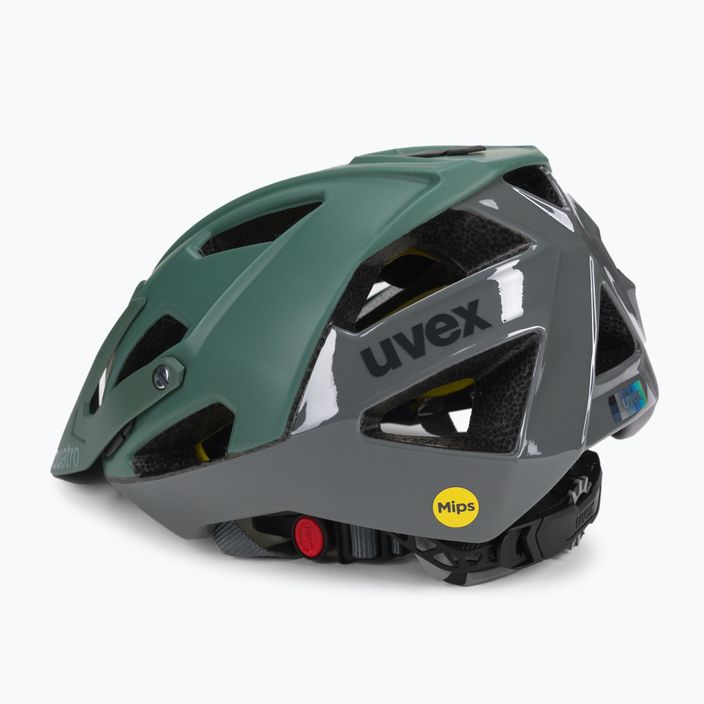Шолом велосипедний UVEX Quatro CC MIPS зелений S4106100415 4