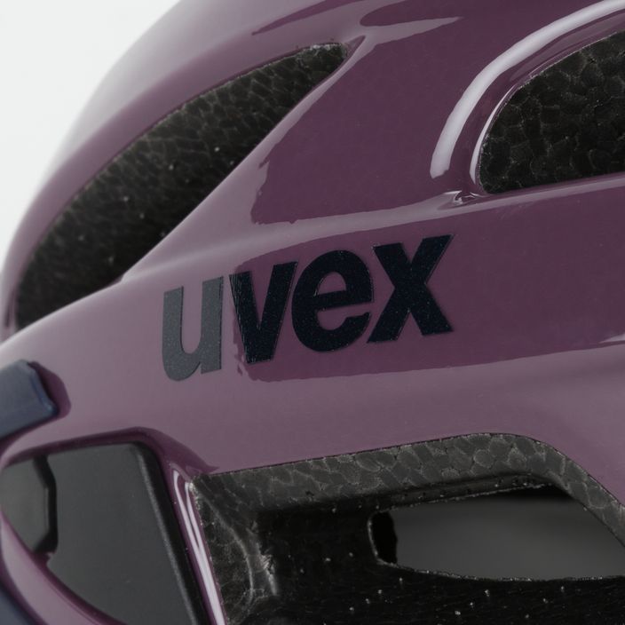 Шолом велосипедний жіночий UVEX True фіолетовий S4100530715 7