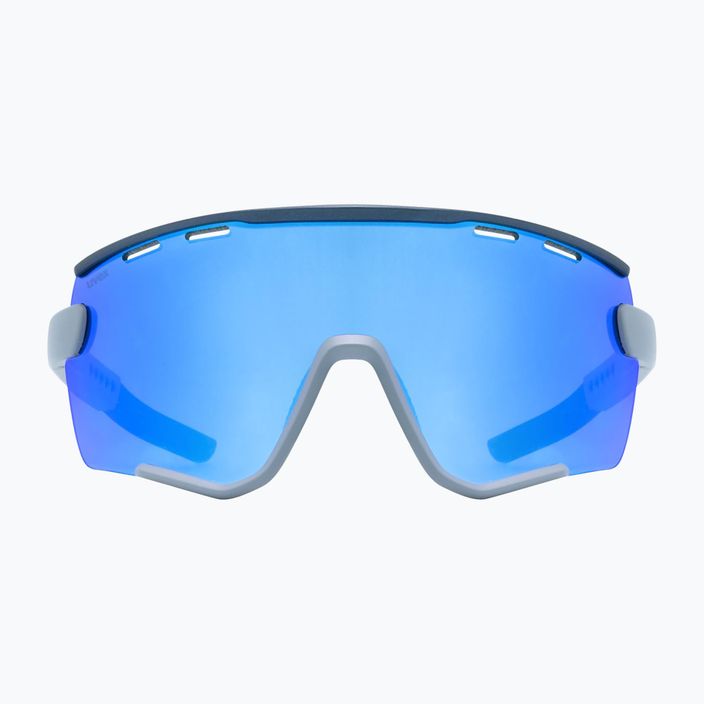 Окуляри сонцезахисні UVEX Sportstyle 236 комплект rhino deep space mat/mirror blue/clear 2