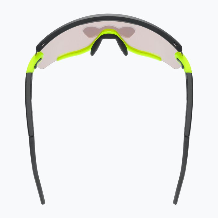 Сонцезахисні окуляри UVEX Sportstyle 236 Set чорно-жовті матові/дзеркально-жовті 4