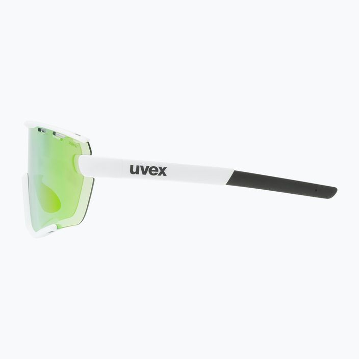 Окуляри сонцезахисні UVEX Sportstyle 236 комплект white matt/mirror green/clear 4