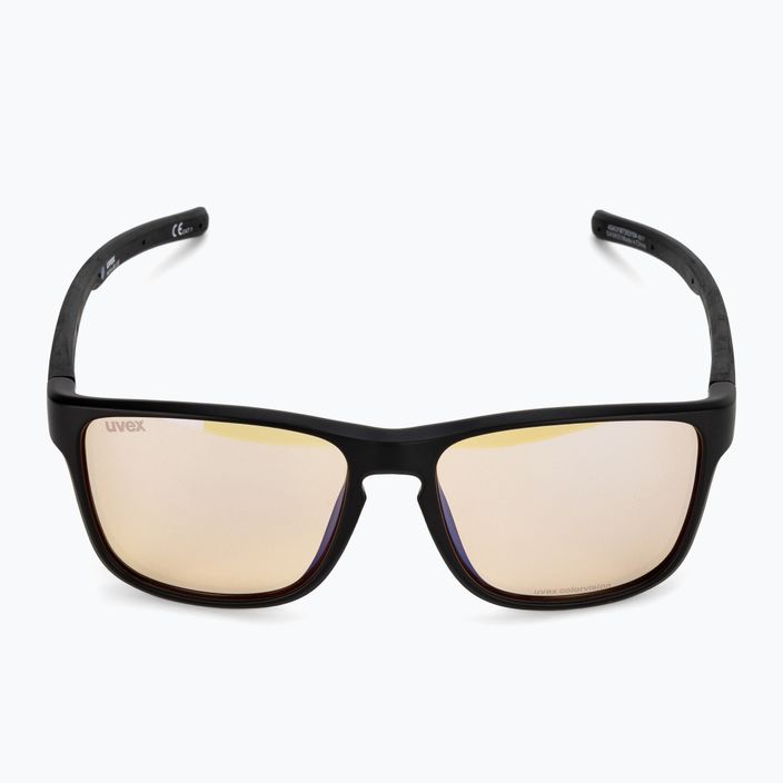 Сонцезахисні окуляри UVEX Retina Blue CV black mat/yellow 53/3/020/2201 3