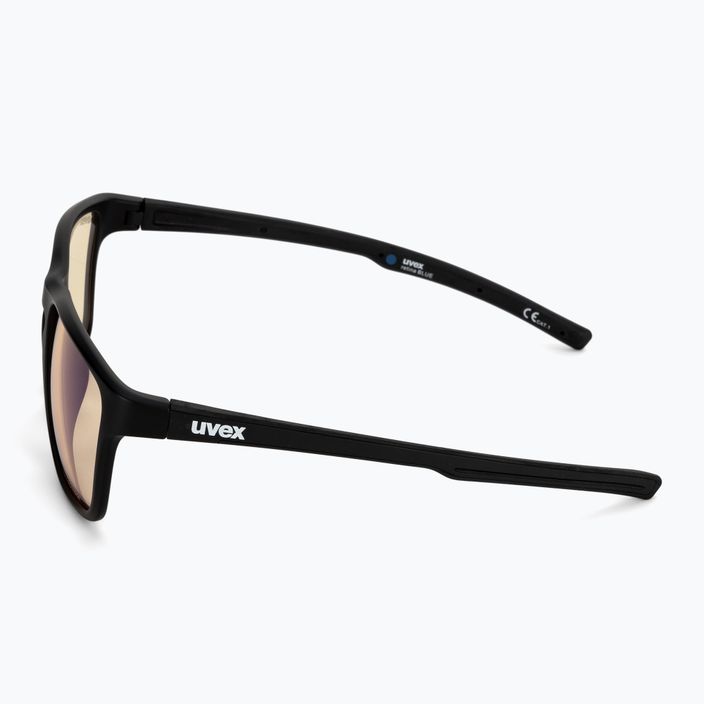 Сонцезахисні окуляри UVEX Retina Blue CV black mat/yellow 53/3/020/2201 4