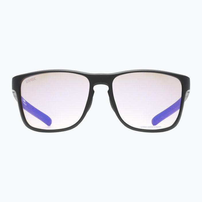 Сонцезахисні окуляри UVEX Retina Blue CV black mat/yellow 53/3/020/2201 6