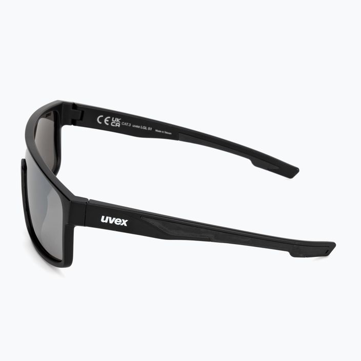 Сонцезахисні окуляри UVEX LGL 51 black matt/mirror silver 53/3/025/2216 4