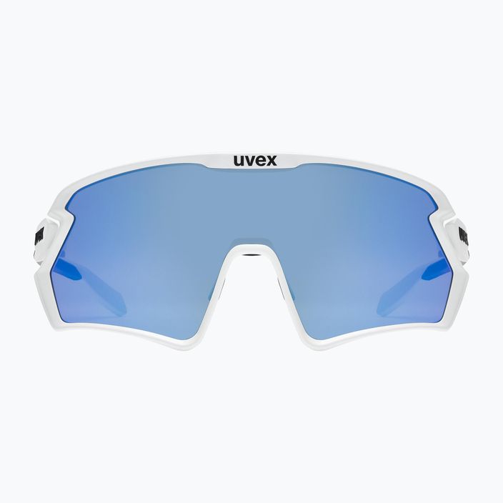 Окуляри велосипедні UVEX Sportstyle 231 2.0 white mat/mirror blue 53/3/026/8806 6