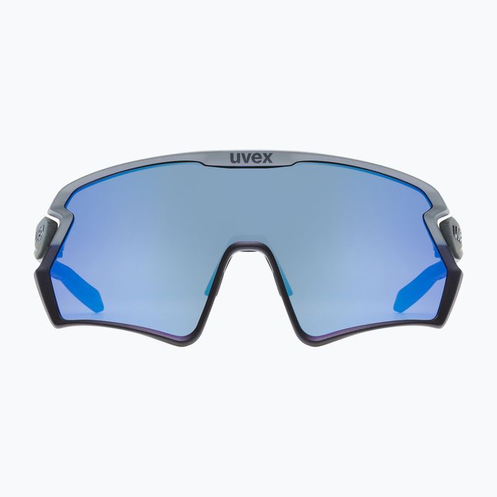 Окуляри велосипедні UVEX Sportstyle 231 2.0 rhino deep space mat/mirror blue 53/3/026/5416 6
