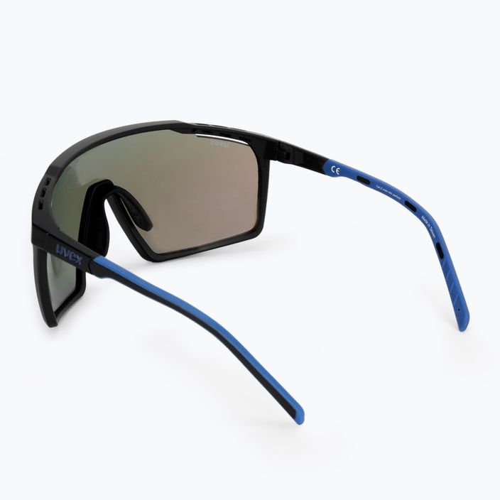 Сонцезахисні окуляри UVEX Mtn Perform black blue mat/mirror blue 53/3/039/2416 2