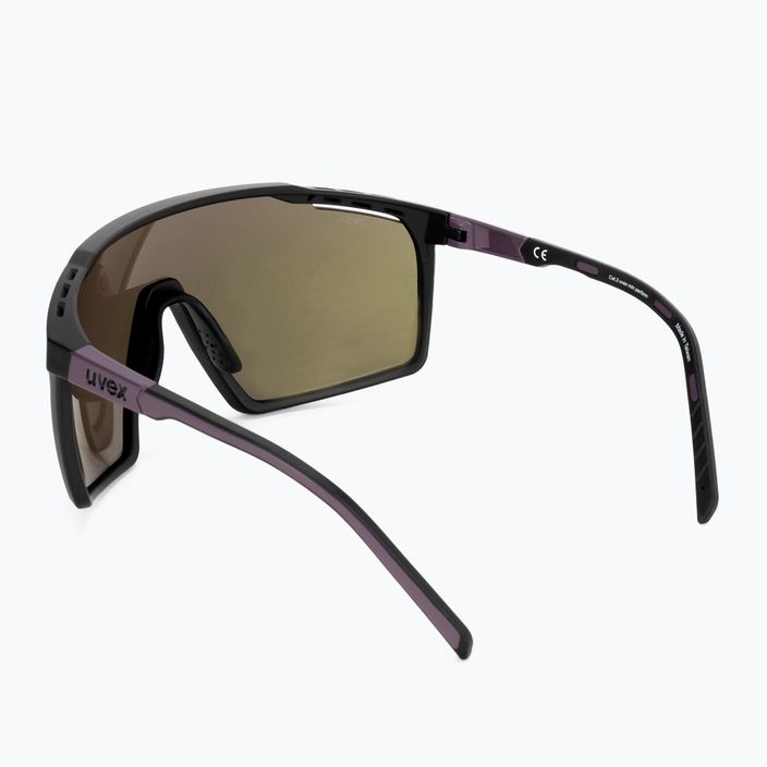 Сонцезахисні окуляри UVEX Mtn Perform black purple mat/mirror purple 53/3/039/2116 2