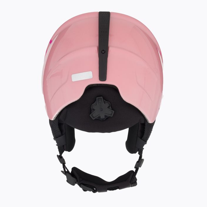 Дитячий гірськолижний шолом UVEX Viti рожевий пазл 3