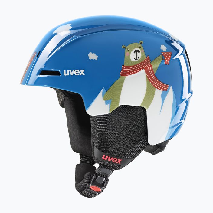Дитячий гірськолижний шолом UVEX Viti blue bear 6