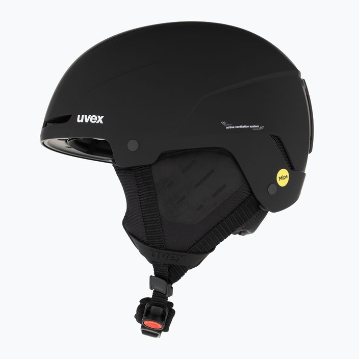 Гірськолижний шолом UVEX Stance Mips чорний матовий 5