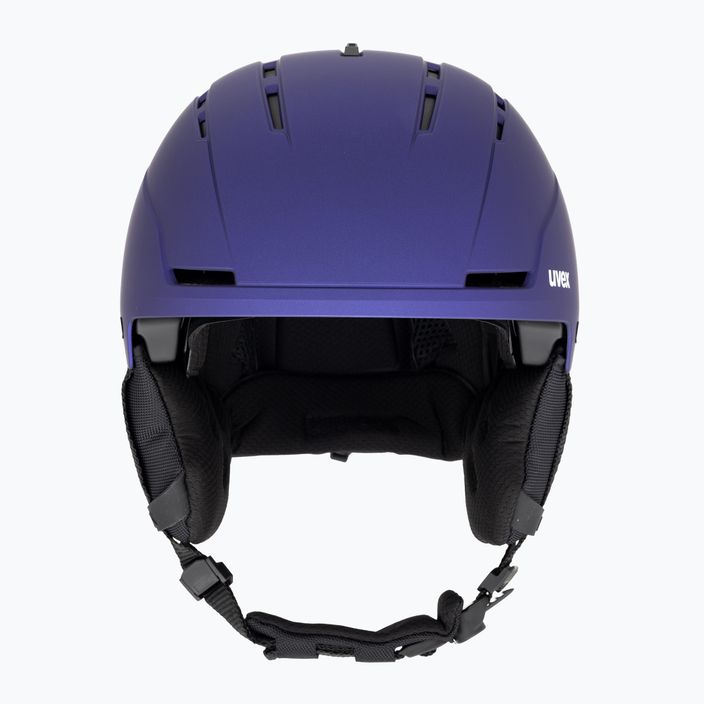 Гірськолижний шолом UVEX Stance Mips фіолетовий баш/чорний матовий 2