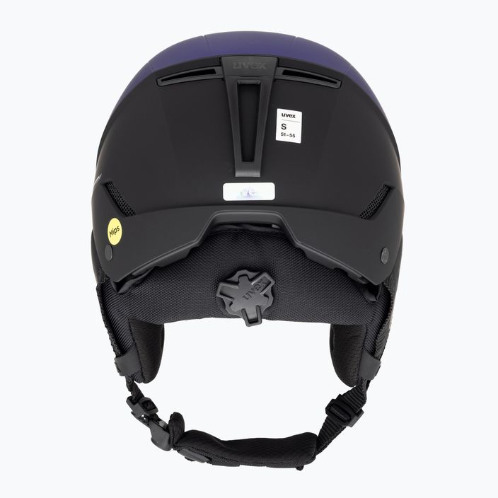 Гірськолижний шолом UVEX Stance Mips фіолетовий баш/чорний матовий 3