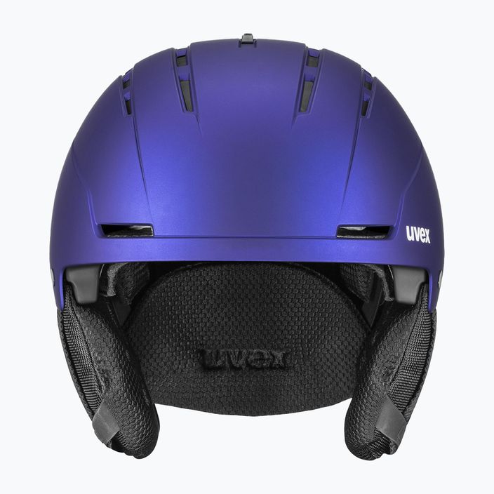 Гірськолижний шолом UVEX Stance Mips фіолетовий баш/чорний матовий 8