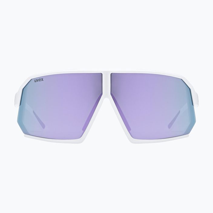 Окуляри сонцезахисні UVEX Sportstyle 237 white matt/mirror lavender 2