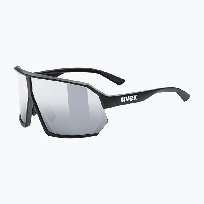 Окуляри сонцезахисні UVEX Sportstyle 237 black matt/mirror silver