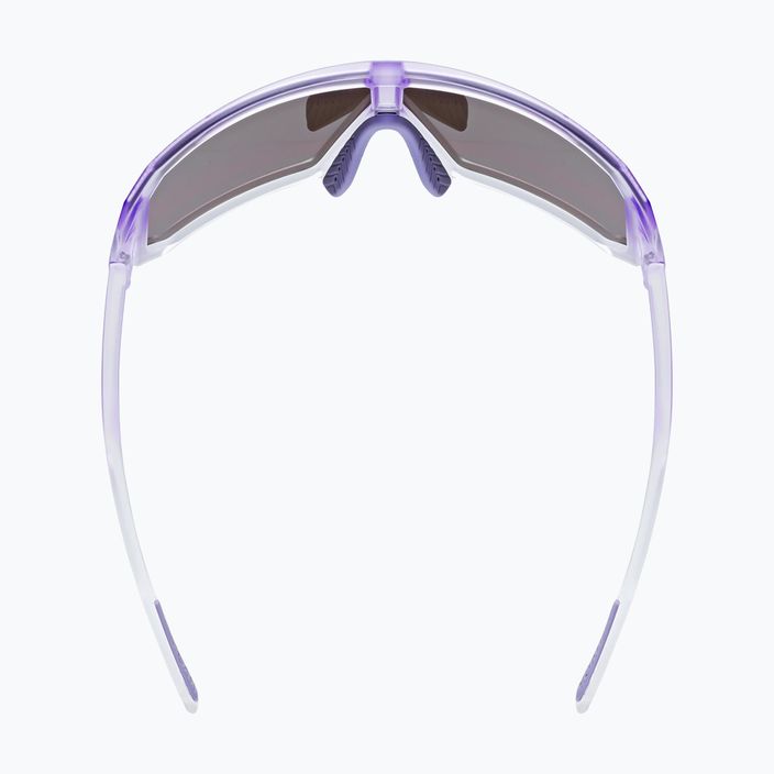 Окуляри сонцезахисні UVEX Sportstyle 237 purple fade/mirror purple 5
