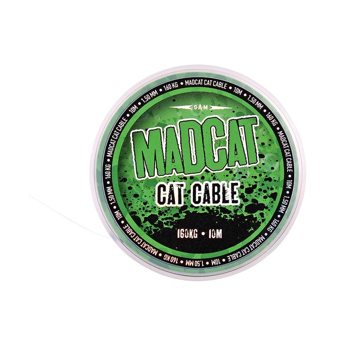 Плетена волосінь Leader MADCAT Cat Cable зелена 3795160 2