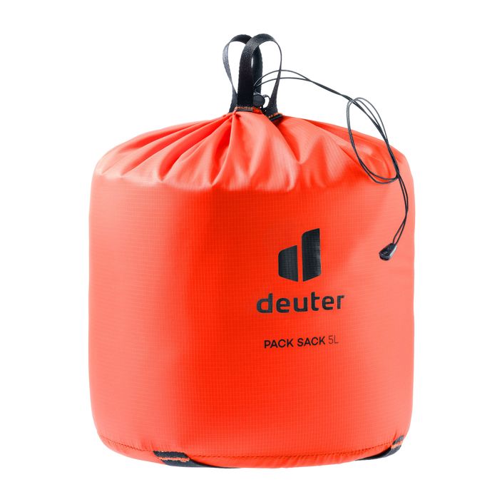 Мішок для багажу Deuter Pack Sack 5 l papaya 2