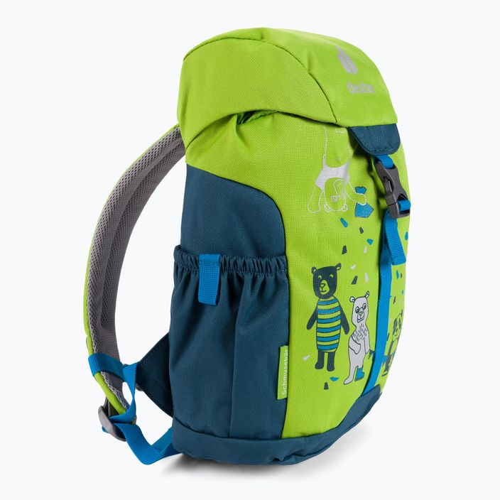 Рюкзак туристичний дитячий deuter Schmusebar 8 л зелено-темно-синій 361012123110 2