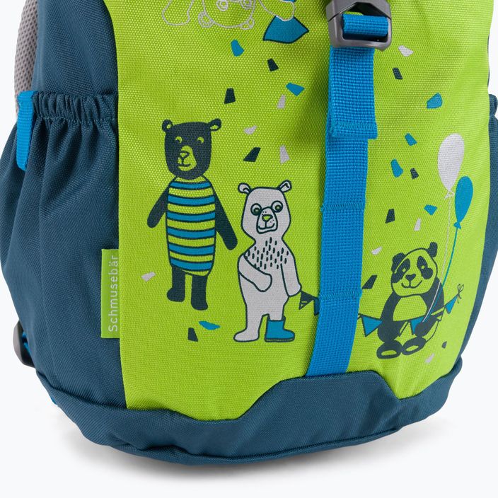 Рюкзак туристичний дитячий deuter Schmusebar 8 л зелено-темно-синій 361012123110 4