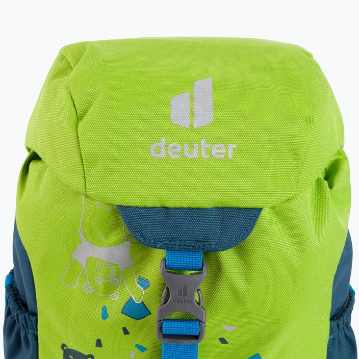 Рюкзак туристичний дитячий deuter Schmusebar 8 л зелено-темно-синій 361012123110 5