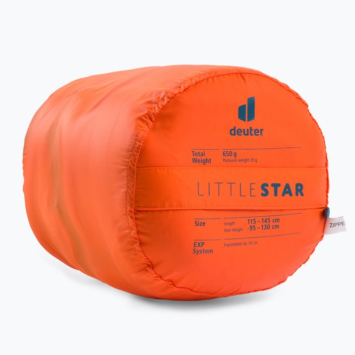 Спальний мішок dziecięcy deuter Little Star saffron/slateblue 8