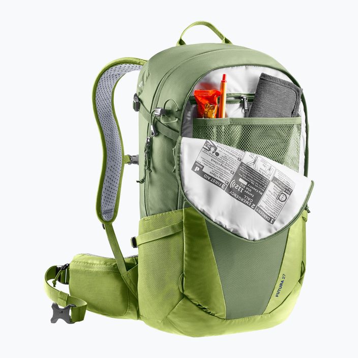 Туристичний рюкзак Deuter Futura 27 л хакі/луговий 4