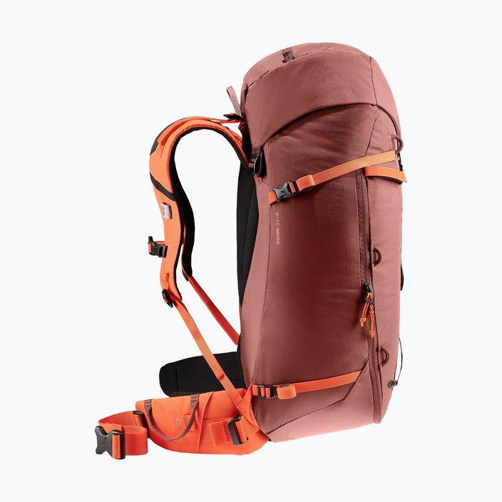 Альпіністський рюкзак Deuter Guide 34+8 л червоне дерево/папайя 3